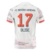Nogometni Dres FC Bayern München Olise 17 Gostujući 25/26